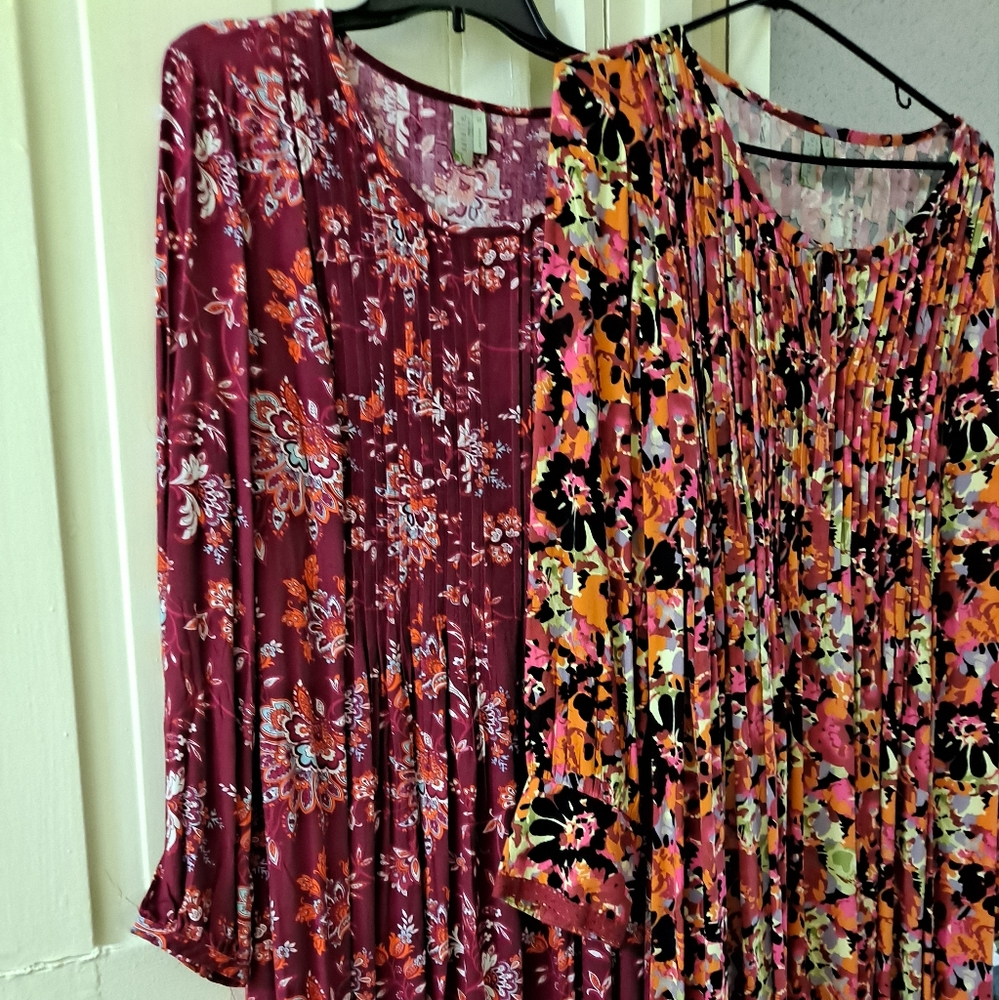 Sahalie 2 Dresses size XL NWOT